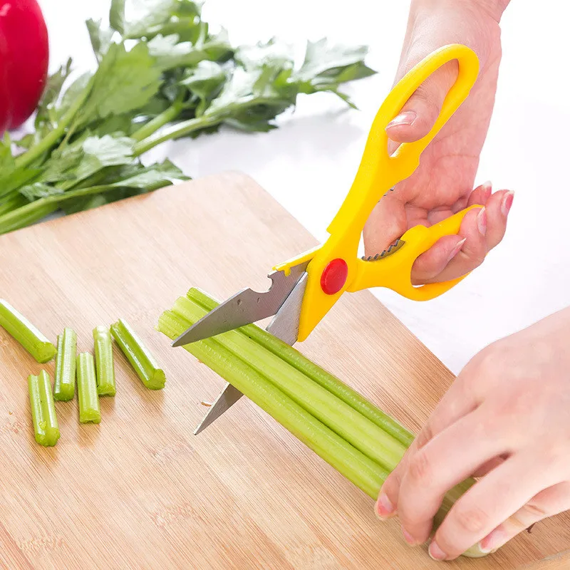 Multifunctional-Kitchen-Tool-1PC-Stainless-Steel-Shears-Home-Kitchen-Scissors-for-Chicken-Poultry-Fish-Meat-Vegetables (4)