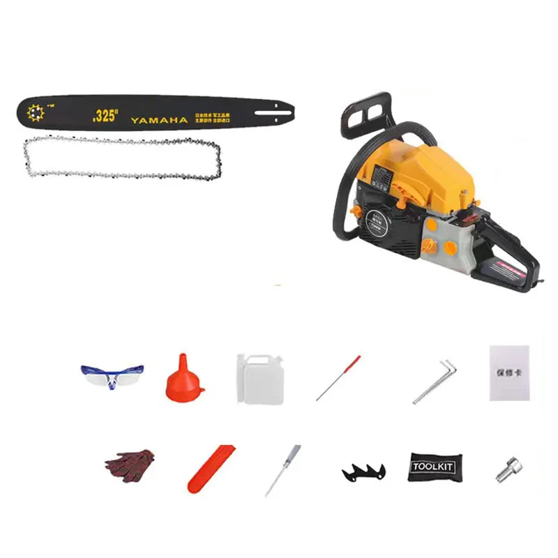4-stroke 11500W chainsaw logging saw high-power small portable chain saw chain saw gasoline saw logging multi-function