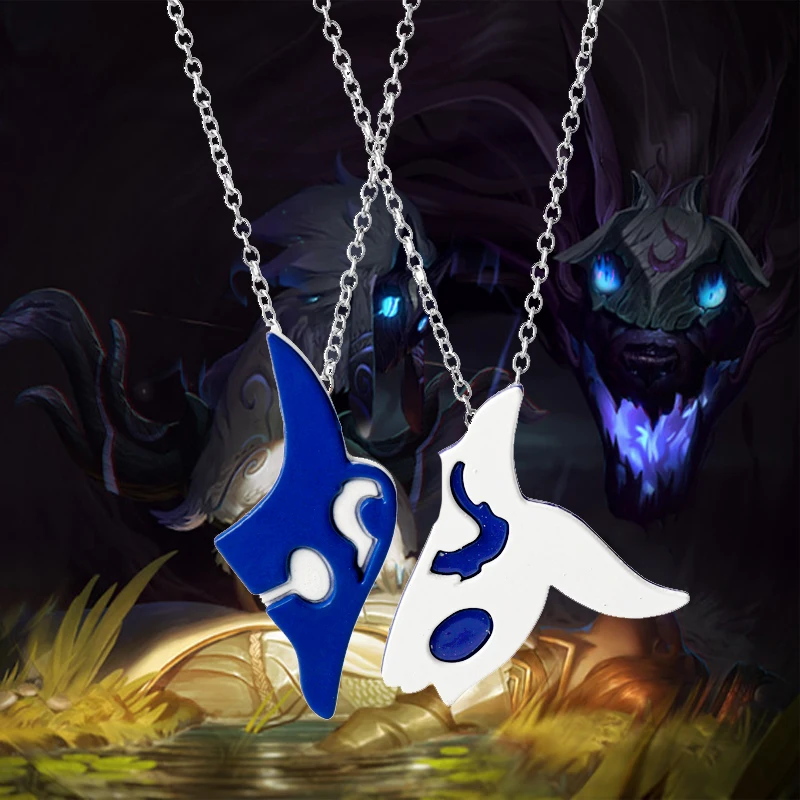 League Legends ювелирное изделие LOL ожерелье для влюбленных с подвесками вечных