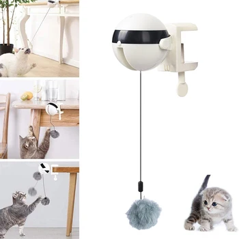 Electric Automatic Lifting Cat Ball Toy Interactive Puzzle Smart Pet
