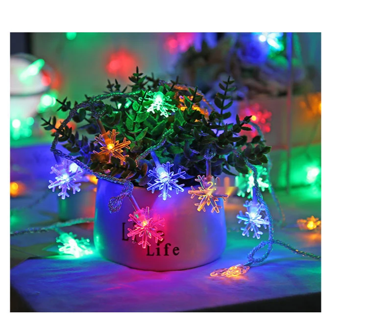 INS Girl's Heart Lovely Star LED Strip Colorful Bedroom Decorative Indoor Chain Christmas Party Festival Hanging Lights fairy light wall