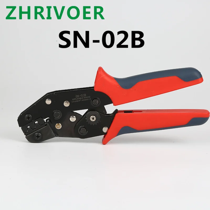

Terminal crimping pliers multifunctional crimping pliers cold pressing terminal insulation ratchet type crimping pliers