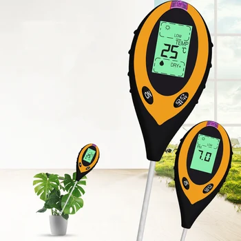 

Soil PH Tester Precision Sunshine Moisture Light Acidity Meter Moisture Meter Garden Plant Digital Soil Tester Analyzer Tools