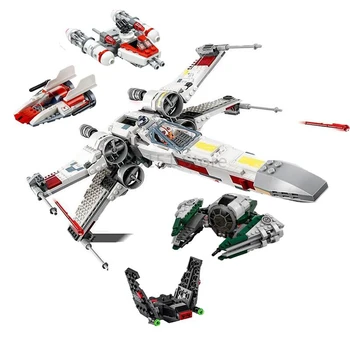 

New StarWars X Wing Tie Fighter Building Blocks Star Plan Wars Children Toy 75263 79264 75240