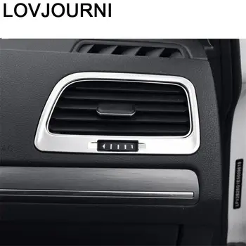 

Car Outlet Air Conditioner Interior Modified Automovil Auto Sticker Strip Protecter Covers Parts 18 19 FOR Volkswagen Golf 7