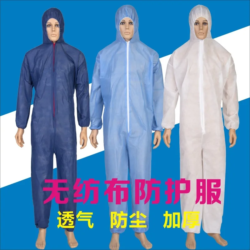 6 пар/компл. одноразовая Нетканая Защитная одежда, не пропускающая масло, защита от воды и пыли с капюшоном и комбинезон