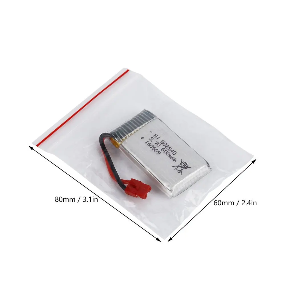Аккумулятор для SYMA X5HW 3,7 V 600mAh аккумулятор с защитной панелью для SYMA X5HW RC quadcopter
