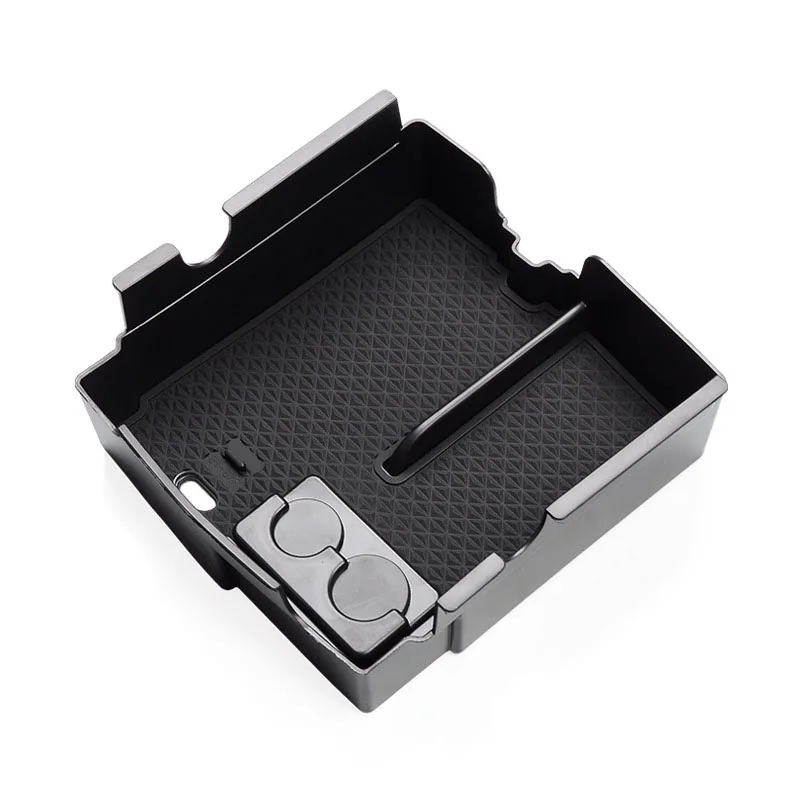 ABS Car Center Console Armrest Box Storage Box Phone Holder For JEEP Wrangler JL