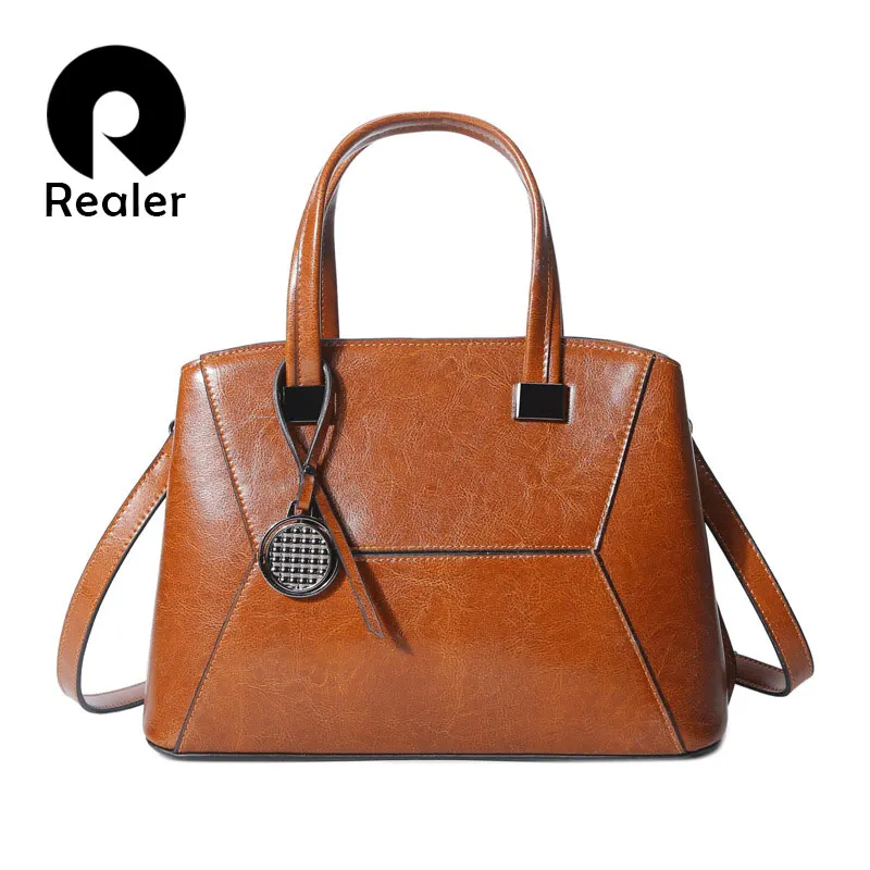 vintage leather shoulder bag
