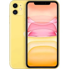 Смартфон Apple iPhone 11 MWM42RU/A 128Gb желтый 3G 4G 1Sim 6.1" IPS 828x1792 iOS 13 12Mpix 802.11ax