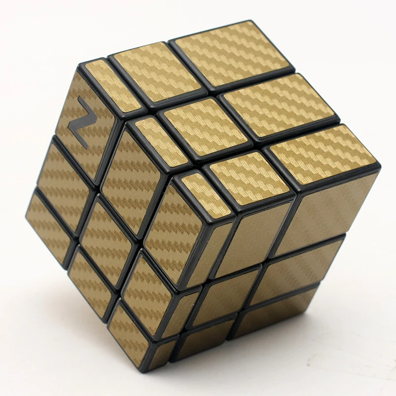 Новинка, зеркальный куб Z cube 3x3, магический с наклейкой из углеродного волокна, развивающие игрушки Cubo magico в подарок, ДЕТСКИЕ ЛАБИРИНТЫ, развивающие игрушки