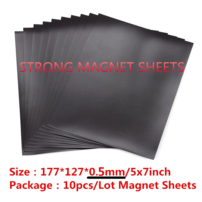 10pcs Magnetic Sheets & Plastic Bags Set Storage Box Use to Store Cutting Dies Holders Organizer Transparent Bags 2021