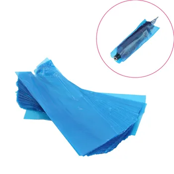 

1Set Plastic Blue Tattoo Machines Bag Professional Tattoo Accessory For Tattoo Machine Supply Disposable Tools