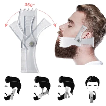 Adjustable Beard Shaping Template Comb – Beard Shaper & Styling Tool