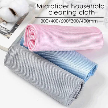 

Microfiber Cleaning Towel Multi-use Microfiber Cloth Glass Mirror Smooth Traceless Absorbent Cleaning Rags Kitchen Dish Towel