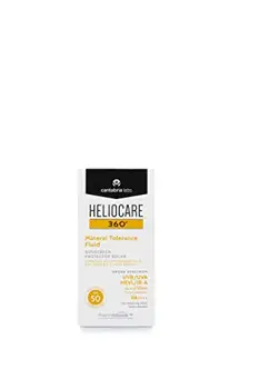

Heliocare 360º Mineral Tolerance Fluid SPF 50 - Crema Solar Facial, Fotoprotector Avanzado, Textura Ligera, Sin Efecto