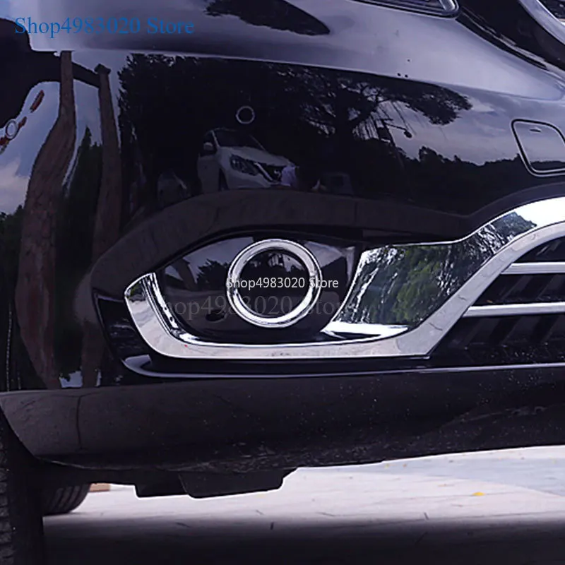 Car Front Head Fog Lamp light Cover Trim For Mercedes-Benz Vito W447 2014 2015 2016 2017 2018 ABS Chrome Auto Accessories | Автомобили и