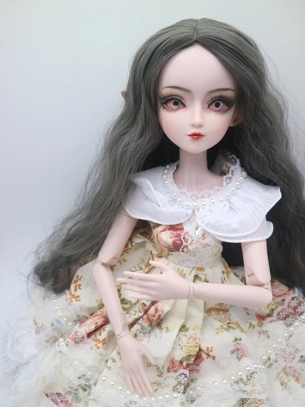 Индивидуальные BJD куклы эльф кукла DIY пластиковая кукла 24 шарнира шарнирная кукла 58 см