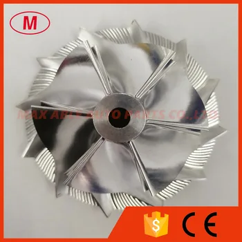 

GT15-25 702549-0019/702549-0010 1102-022-404 42.87/59.48mm 6+6 blades performance turbo aluminum 2618/Billet compressor wheel