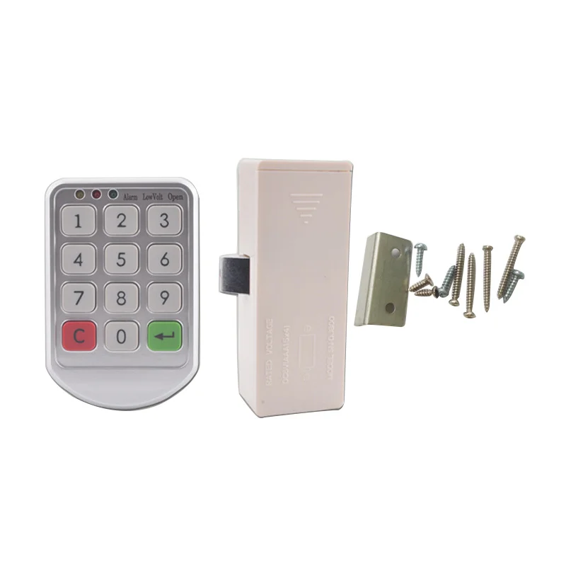 

Electronic Cabinet Lock Kit Set Digital Keypad Cabinet Lock With Password Entry - Keyless Cabinet Door Lock Knob Locker