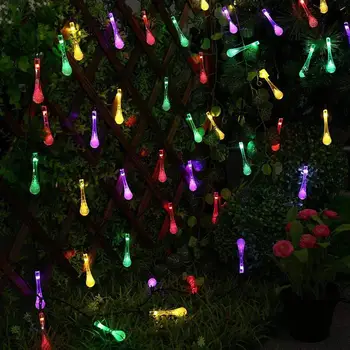 

20/30/50 LEDs Solar Lamp Power LED String Fairy Lights For Outdoor Garden Christmas Solar Garlands Decor Y2V3
