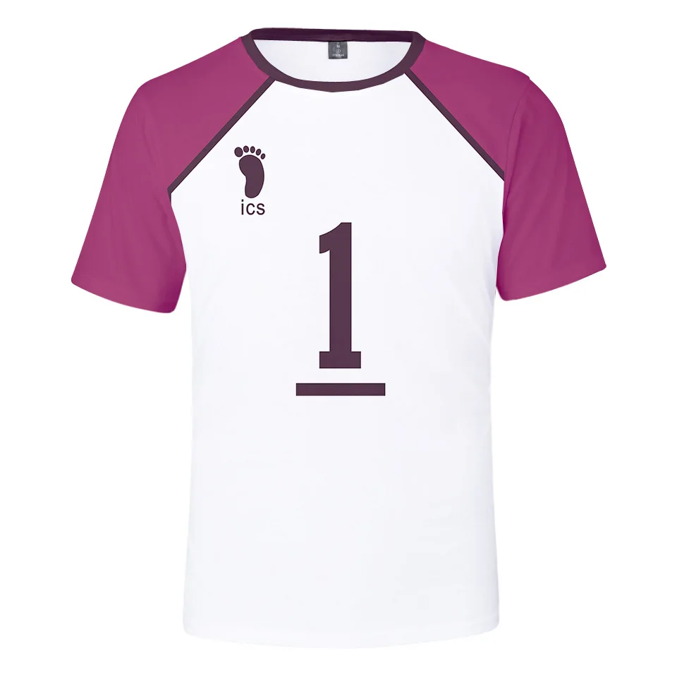 Anime Haikyuu 3D T Shirt Shiratorizawa 