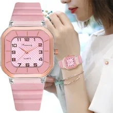 

Jessingshow Silicone Watchband Women Watches Fashion Simplicity Digital Quartz Watch Man Boy And Girl 2021 Clock Gift