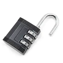 Cadenas de sécurité numérique personnalisé, combinaison de bagages, serrure de sécurité étanche pour gymnase