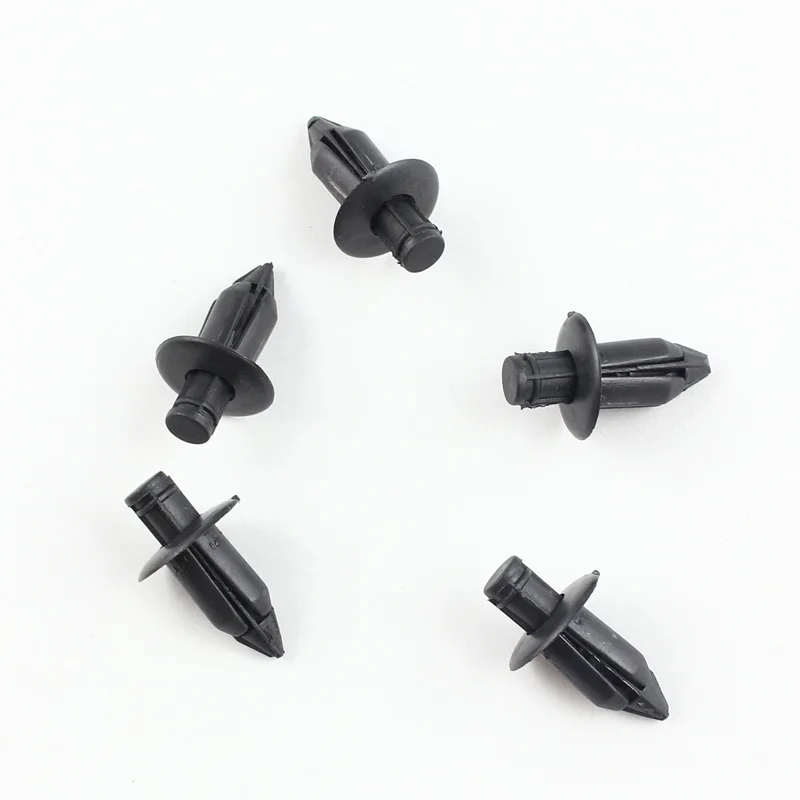 POM Small Expansion Arrows Пряжка подходит для 7 мм отверстие Авто Интерьер двери Застежка заклепки для наклейки Suzuki, mitsubishi Toyota