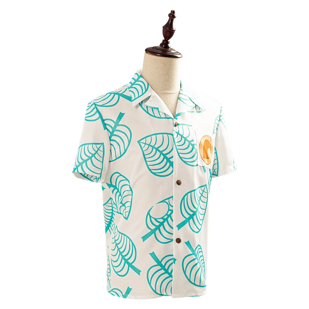 Adult Kids Child Animal Cosplay Crossing Tom Nook Shirt Cosplay Costume Halloween Uniform Suit Adult Kids Child Animal Cosplay Crossing Tom Nook Shirt Cosplay Costume Halloween Uniform Suit