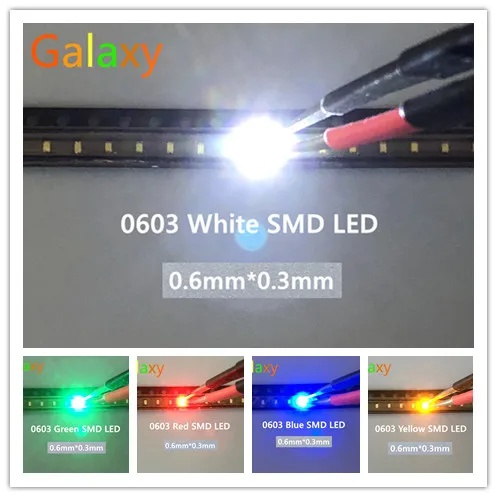 100 шт. = 5 цветов x 20 штук 5050 5730 3014 1210 2835 3528 1206 0805 0603 0402 SMD светодиодный Диод комплект