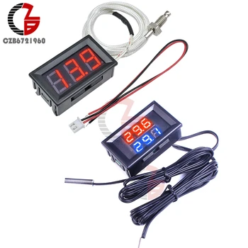 

Mini Embedded LED Digital Thermometer Incubator Fridge Car Temperature Meter Monitor Detector Aquarium Heating Cooling Tester