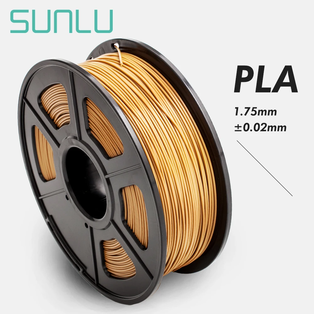 

SUNLU 3D Printer Filament PLA Filament 1.75 mm 1kg spool Low Odor Dimensional Accuracy 0.02 mm 3D Printing Filament