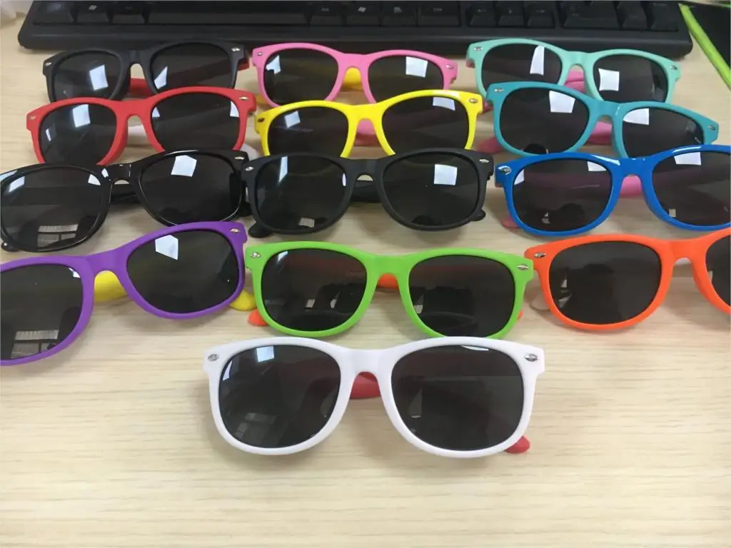 Поляризационные детские солнцезащитные очки longkeader для мальчиков и девочек, небьющиеся Защитные солнцезащитные очки TR90 UV400 очки с коробками