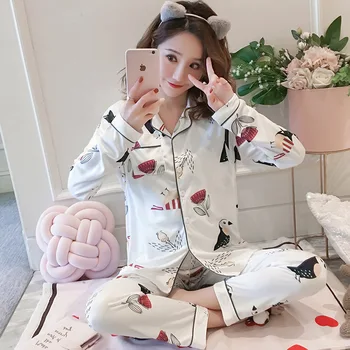 

2020 Maternity Maternity Clothes New Spring and Autumn Maternity Pajamas Postpartum Loose Breastfeeding Clothes Women 's Home Se