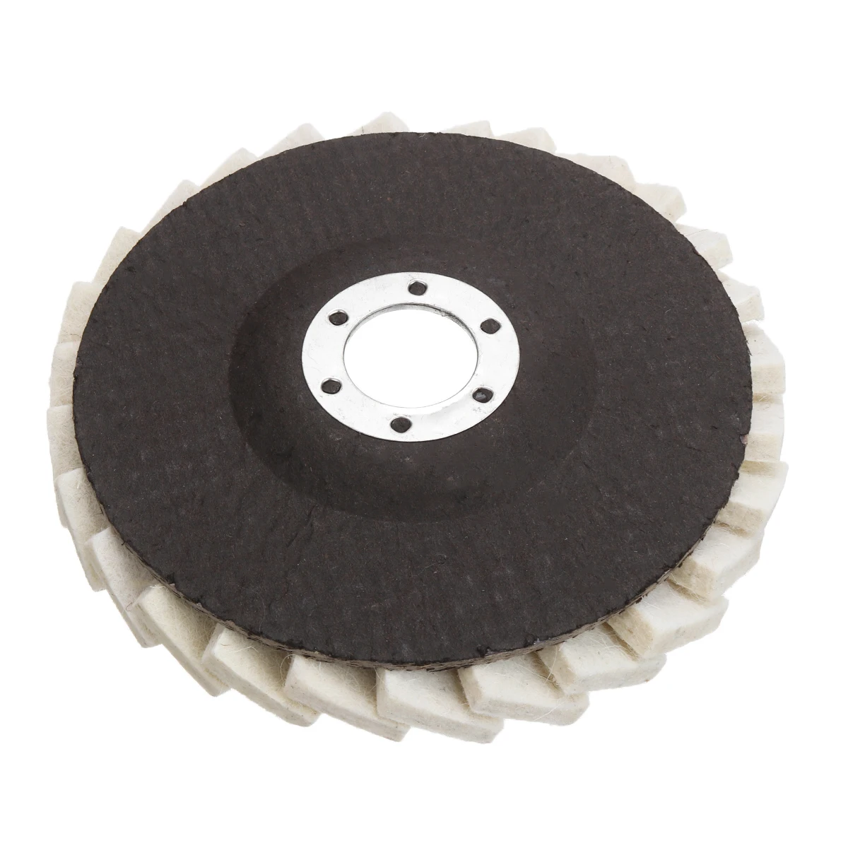 Wool Polishing Wheel 125*22mm Louver Wool Polishing Wheel Stone Metal Surface Buffing Quick polishing Grinder Disc Tool