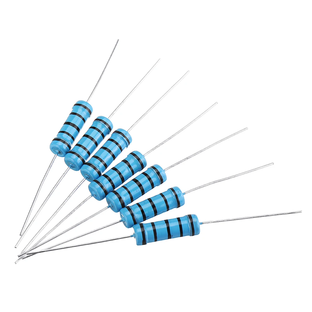 20pcs 3W 1KR 1K ohm Metal Film Resistor 1/% Error 3w DIP Color Ring Resistance