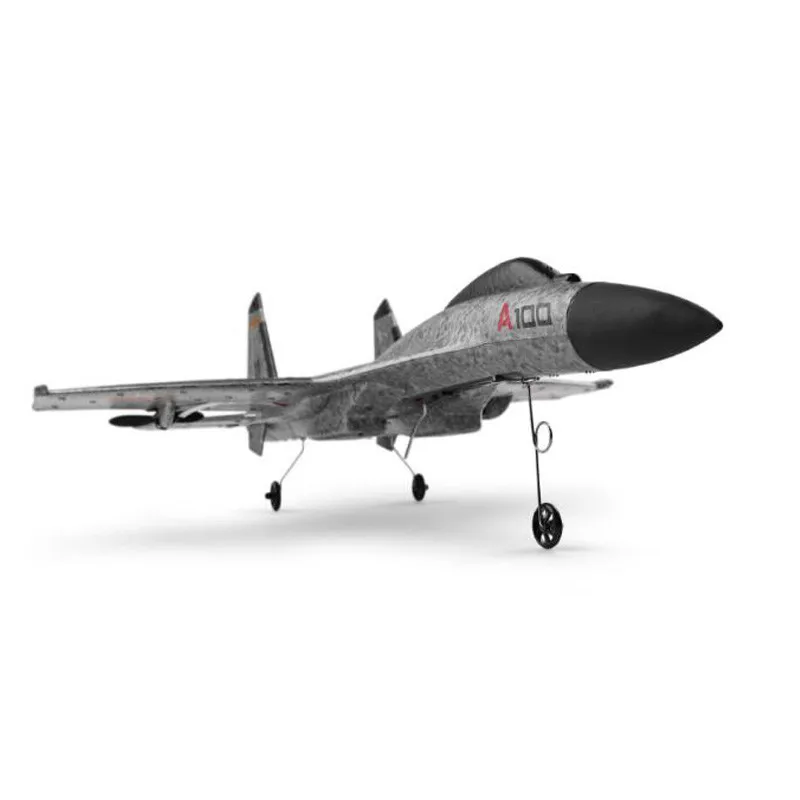Wltoys XK A100-SU27 RC Plane 2.4G 340mm 3CH Airplane Fixed Wing Planes Outdoor RC Toys Flying Remote Control Plane Children Gift 2