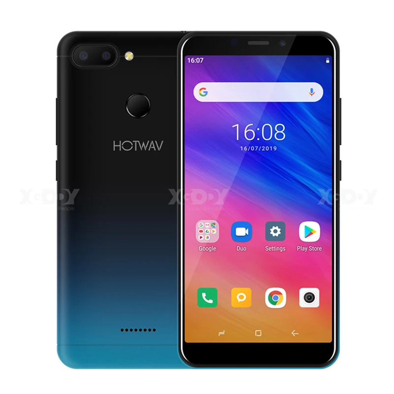 XGODY Hotwav M6 5 ''Android 9 0 18:9 MT6739 3 ГБ 32 смартфон отпечаток пальца лица ID полный экран 13MP