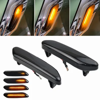

2PCS Led Dynamic Side Marker Turn Signal Repeater Light Sequential Blinker Light For BMW For Mini Cooper R60 R61