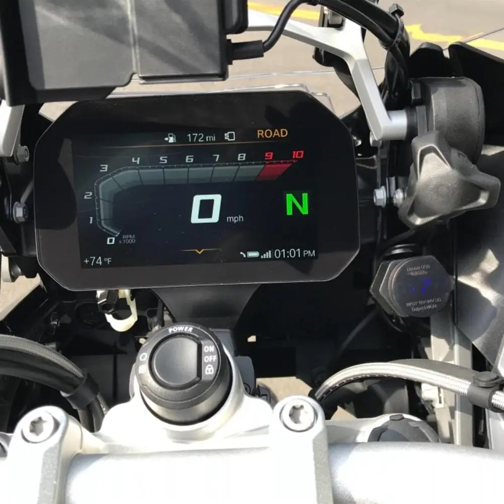 Мотоциклетное двойное USB зарядное устройство для BMW R1250GS/ADV LC зарядное устройство для Triumph Tiger для Ducati Multistrada 1200 прикуриватель