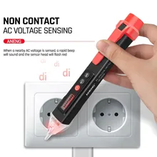 Détecteur de tension ca sans contact VC1010 AC/DC, affichage numérique LED, stylo testeur de tension intelligent, compteur de courant, stylo électrique
