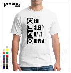 Eat Sleep, CS: GO, футболка-повтор, Забавный дизайн, CS GO, геймеры, Мужская футболка, модная, 16 цветов, высокое качество, хлопок, мужские футболки, хип-хоп