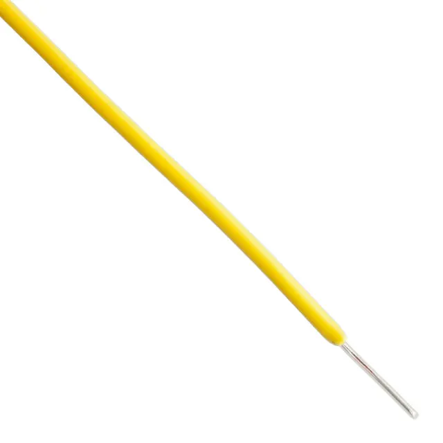 1808 YL005 HOOK-UP SOLID 24AWG YELLOW 100' | Электроника