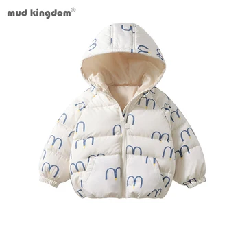 

Mudkingdom Down Coat Winter Baby Boys Girls Jackrt Thicken Warm Zip Up Outerwear Toddler Kids Clothes