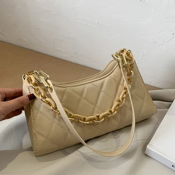 

2020 Autumn New Shoulder Bags Fashion Luxury Hand bags for Women Designer Underarm Bags PU Leather Travelling Lady Hand Bags Sac