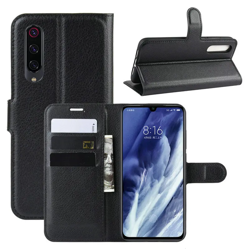

Wallet Phone Case for Xiaomi Mi 9 Pro 5G Mi9 Pro for Xiaomi Mi 9 Lite for Xiaomi Mi 9 SE Flip Leather Cover Case Capa Etui Coque