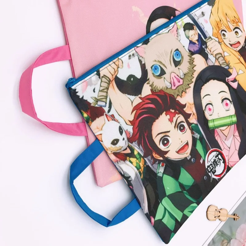 Аниме Demon Slayer Kimetsu No Yaiba органайзер для файлов папок документов школы офисные