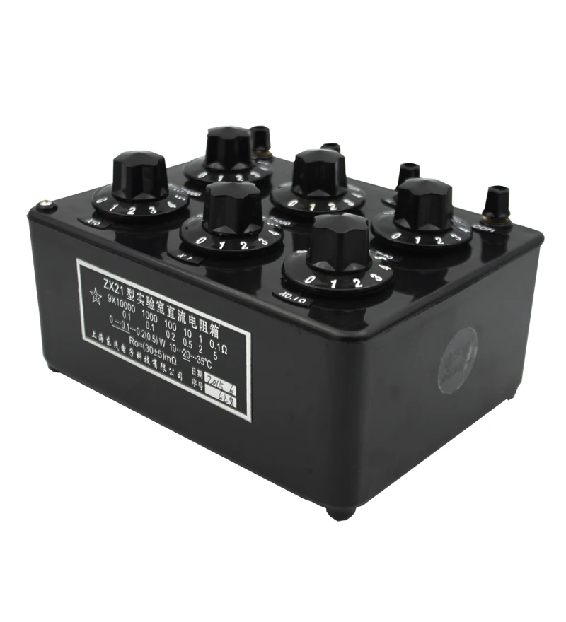 ZX21a Precision Plastic Variable Decade Resistance Resistor Box For
