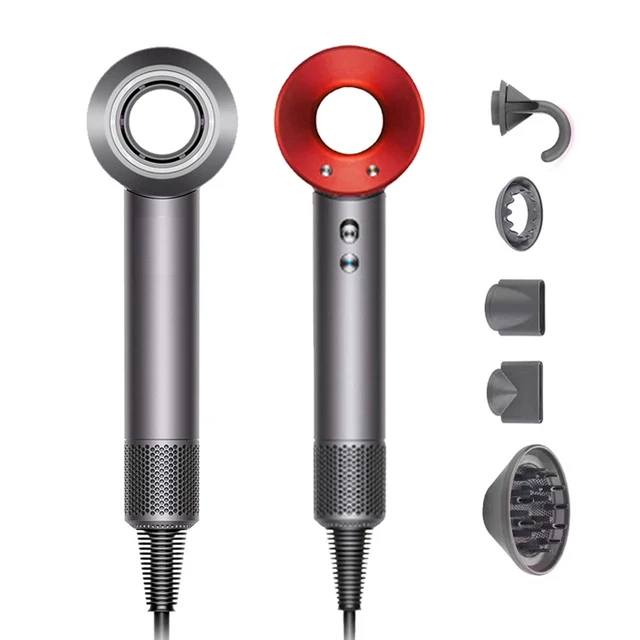 Hair Dryer Professional Salon Leafless Blower Hair Supersonic Dryer Hair Travel Home Blow Dryer Free Shipping red